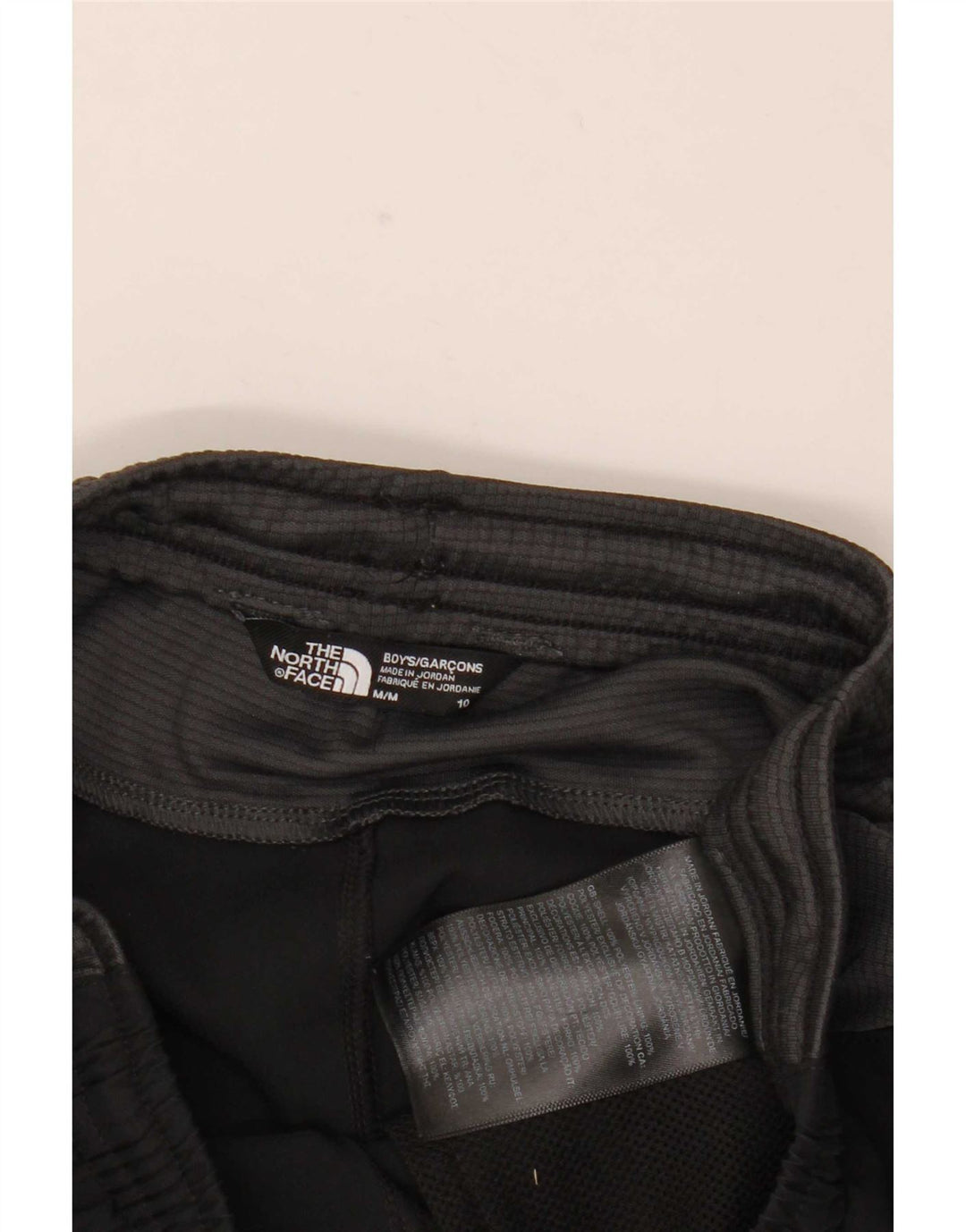 The North Face Jungen-Sportshorts, 9–10 Jahre, mittelschwarzes Polyester