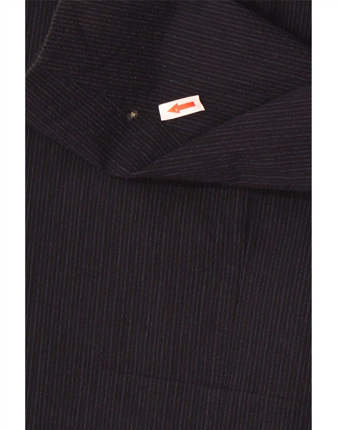 Zara Herren-Blazer mit 2 Knöpfen, Gr. 40, groß, marineblau, Nadelstreifen