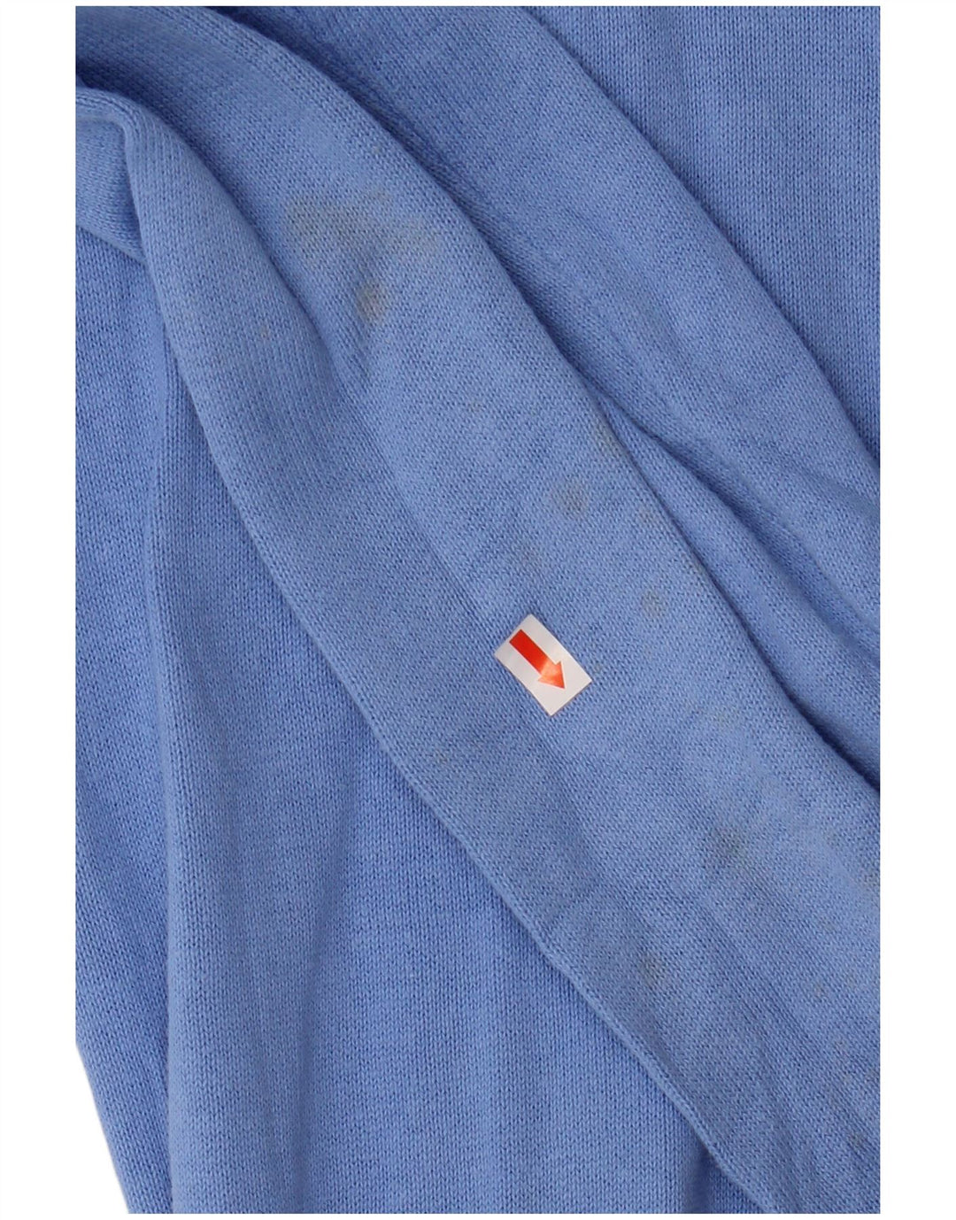 CREW CLOTHING Herren-Pullover mit Reißverschluss am Hals, Größe S, Blau, Baumwolle