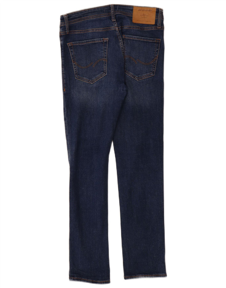 Jack & Jones Herren GLENN Slim Jeans W29 L30 Blaue Baumwolle
