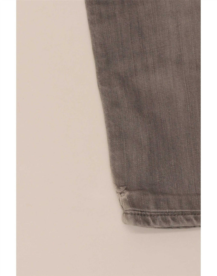 Dsquared2 Damen Distressed Slim Jeans IT 46 Large W32 L30 Graue Baumwolle