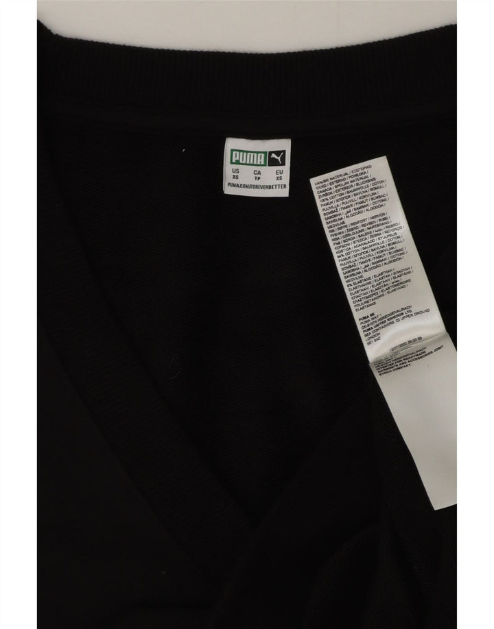 PUMA Mens Vest Tank Top XS Black Cotton