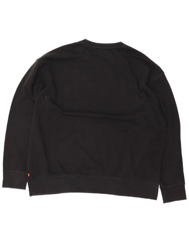 Levi's Herren Relaxed Graphic Sweatshirt Pullover XL Schwarz Baumwolle