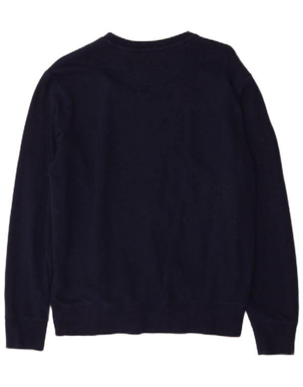 Polo Ralph Lauren Herren-Sweatshirt mit Grafik, mittlere marineblaue Baumwolle