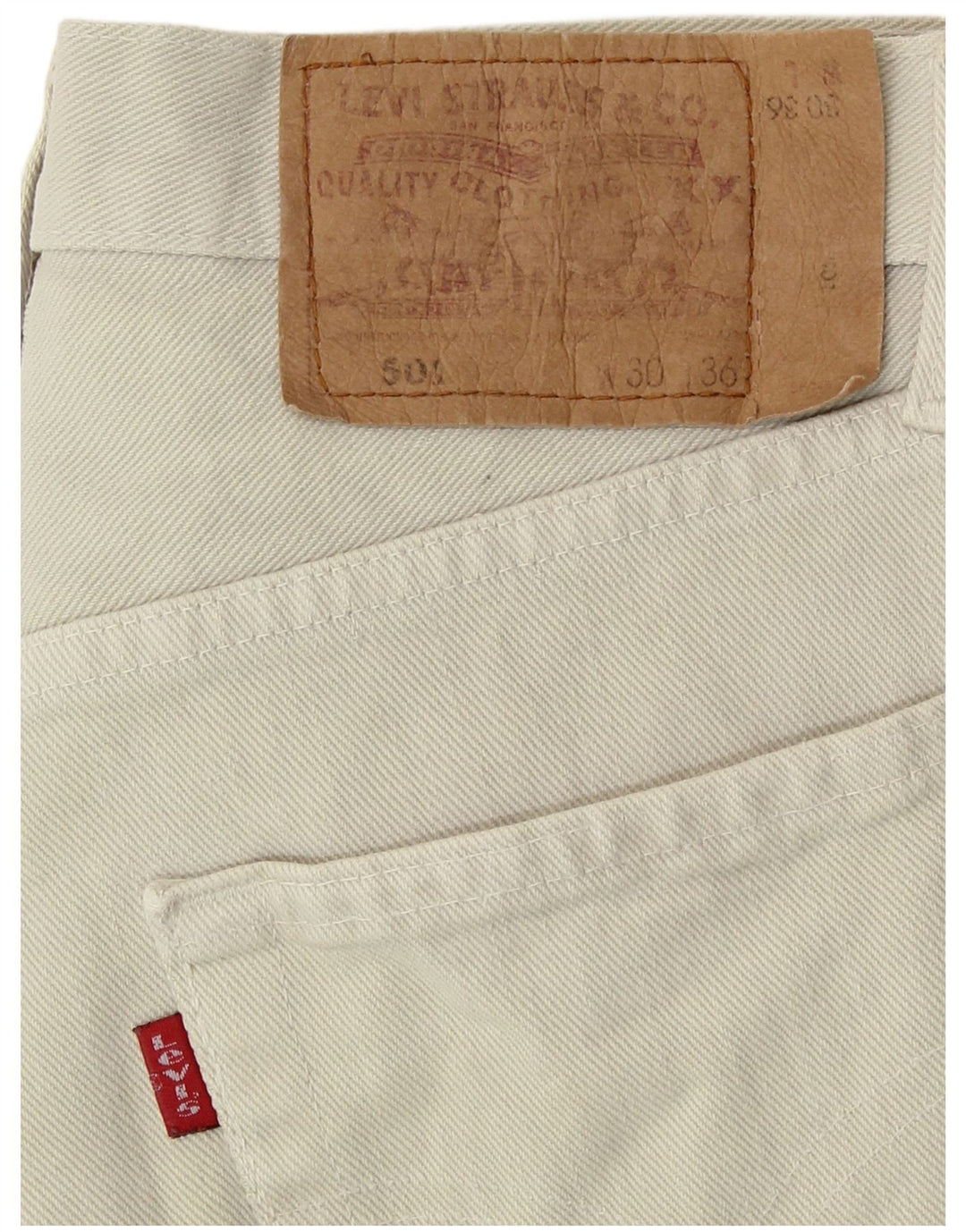 Levi's Herren 501 Straight Jeans W30 L28 Grün