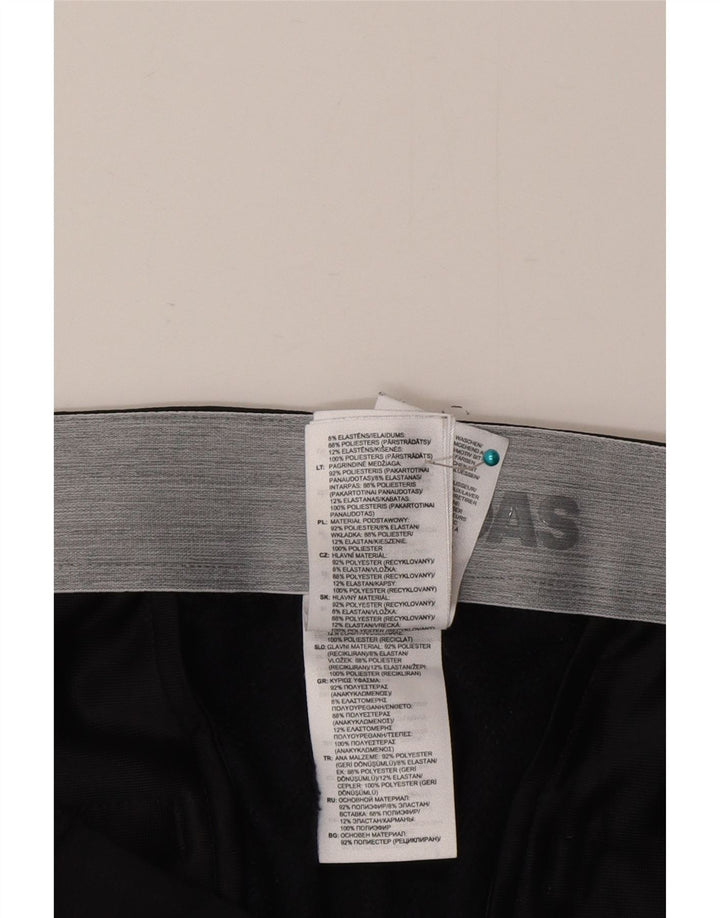 Adidas Herren Slim Chino Hose W34 L32 Schwarz Polyester