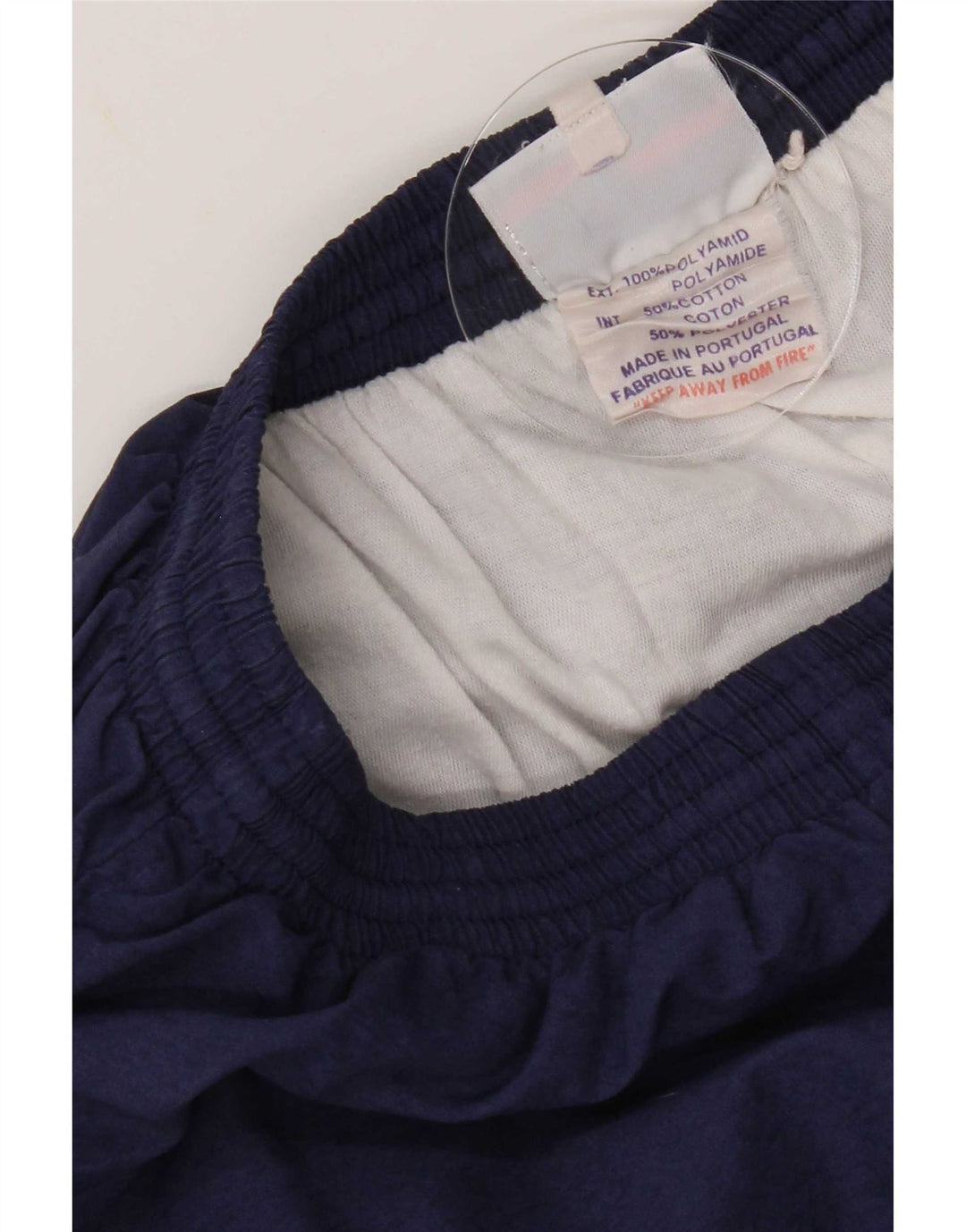 Reebok Herren-Trainingshose, Jogginghose, klein, marineblaues Nylon