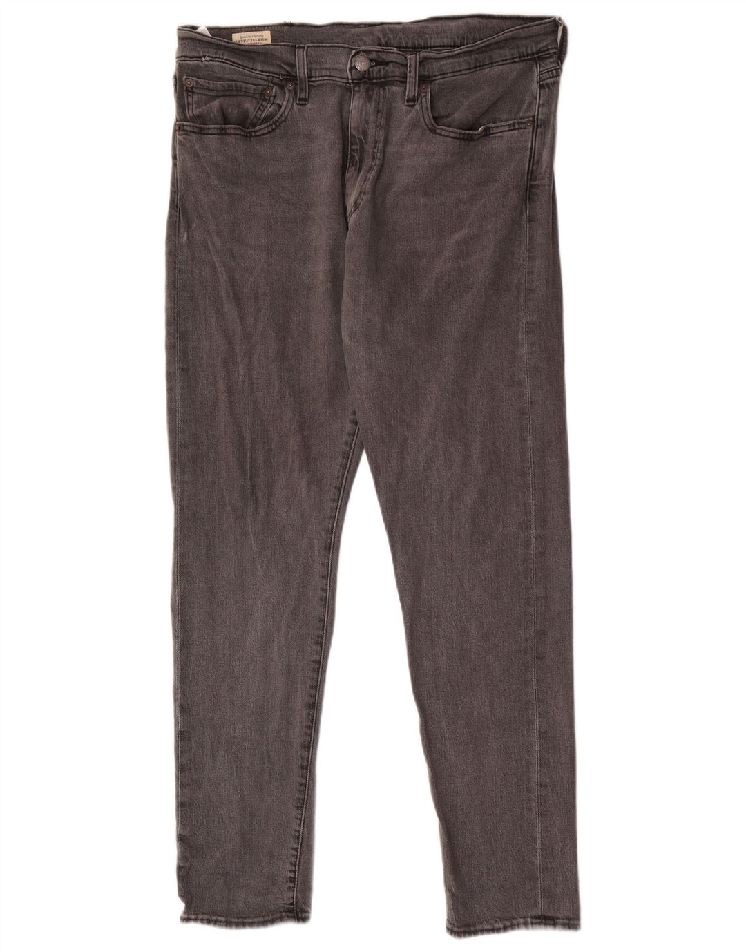 Levi's Herren 512 Slim Tapered Jeans W34 L32 Graue Baumwolle