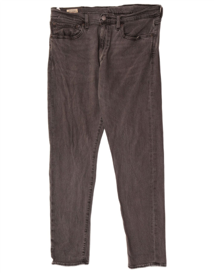 Levi's Herren 512 Slim Tapered Jeans W34 L32 Graue Baumwolle