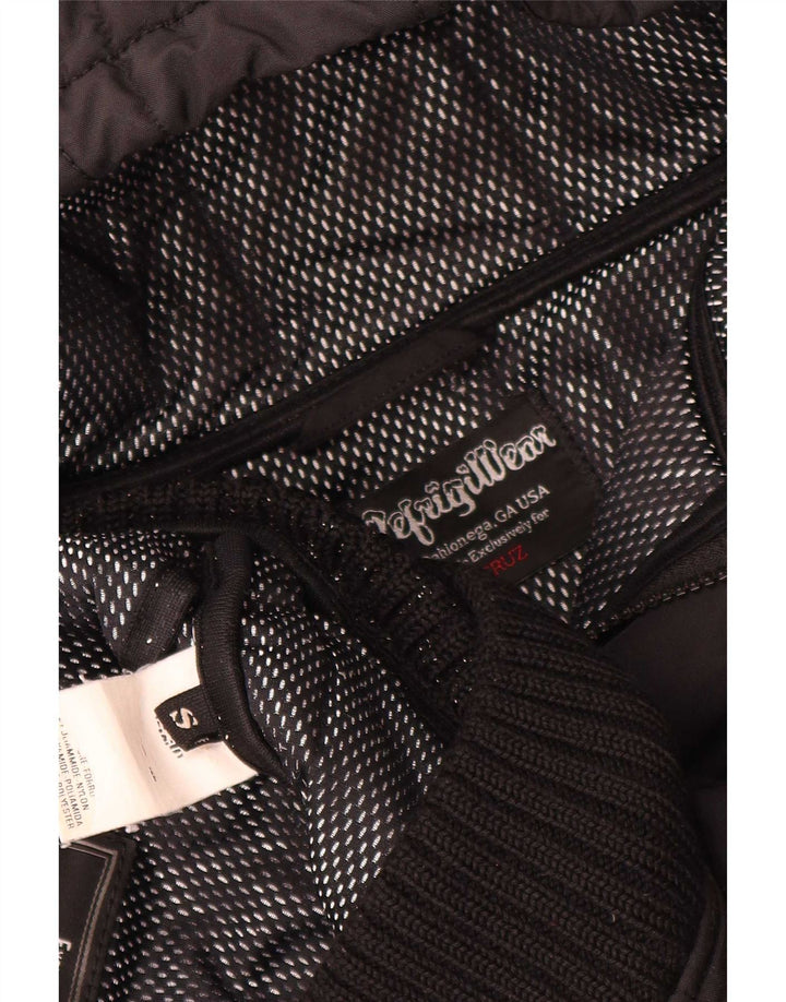Refrigiwear Wattierte Damenjacke mit Kapuze, UK 10, Klein, Schwarz, Polyamid
