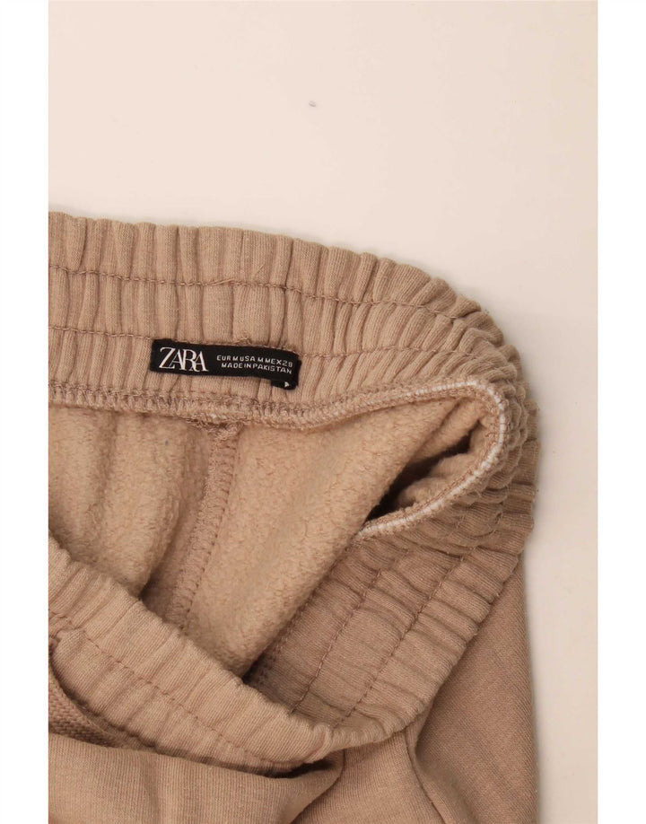 Zara Herren Cargo-Trainingshose, Jogginghose, Mittelbeige