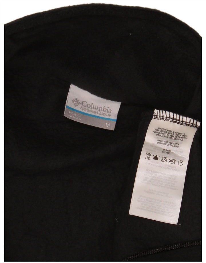 COLUMBIA Damen Fleeceweste UK 14 Mittelschwarzes Polyester