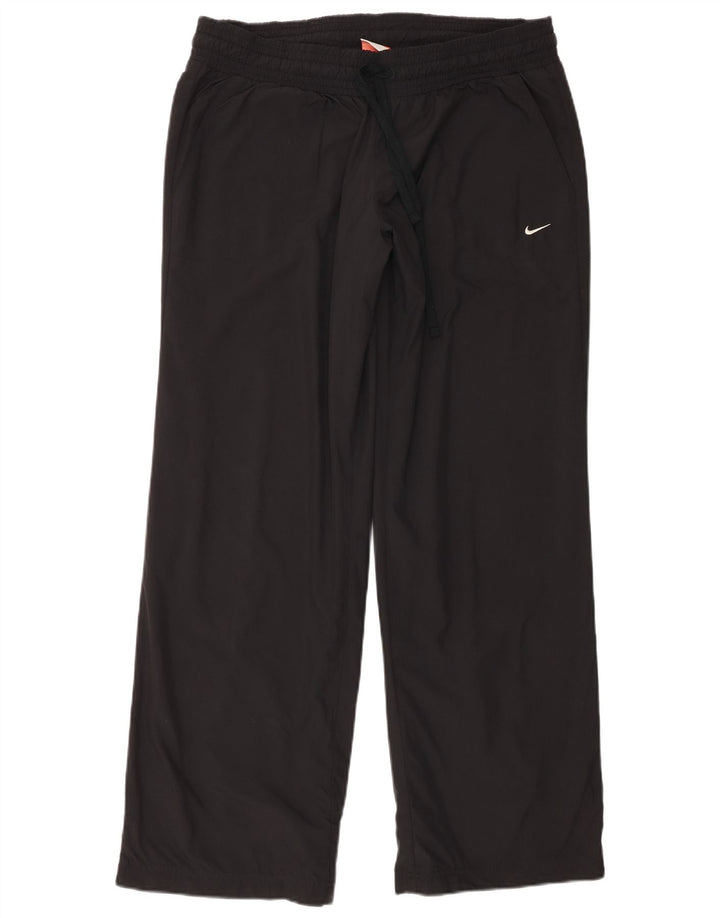 Nike Herren-Trainingshose, groß, aus schwarzem Polyester