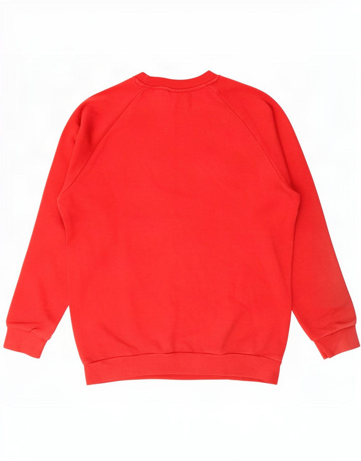 Adidas Herren Sweatshirt Pullover mittelrote Baumwolle