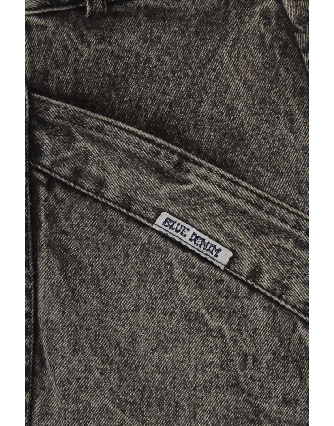 Vintage Damen Jeansrock W32 Mittelgrau