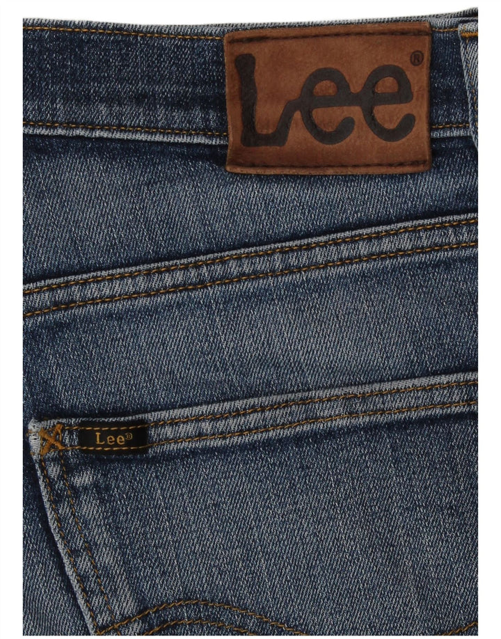 Lee Herren Straight Jeans W32 L29 Blau