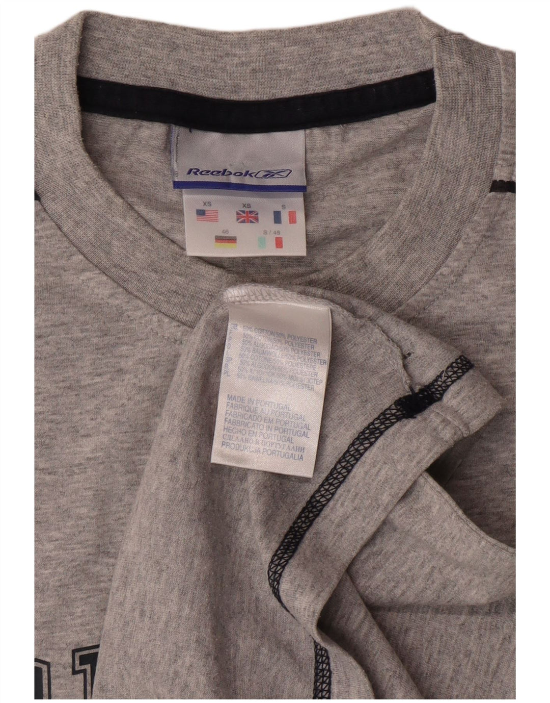 Reebok Herren Graphic Vest Top XS Graue Baumwolle