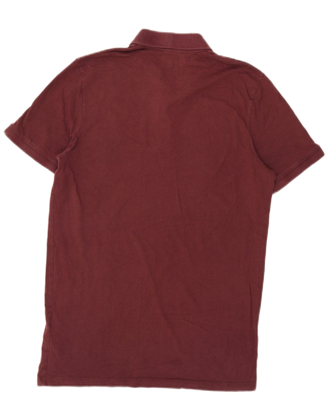 Jack & Jones Herren-Poloshirt mit Grafik, mittlere Burgunderrote Baumwolle