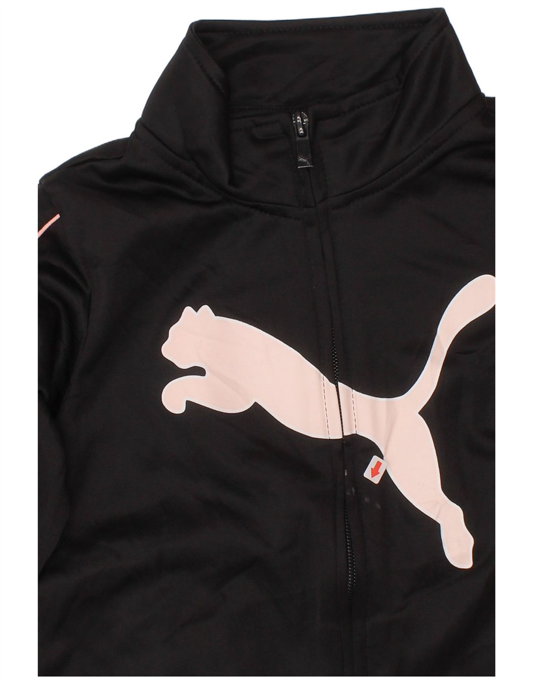 Puma Mädchen Graphic Trainingsanzug Top Jacke 5–6 Jahre Schwarz