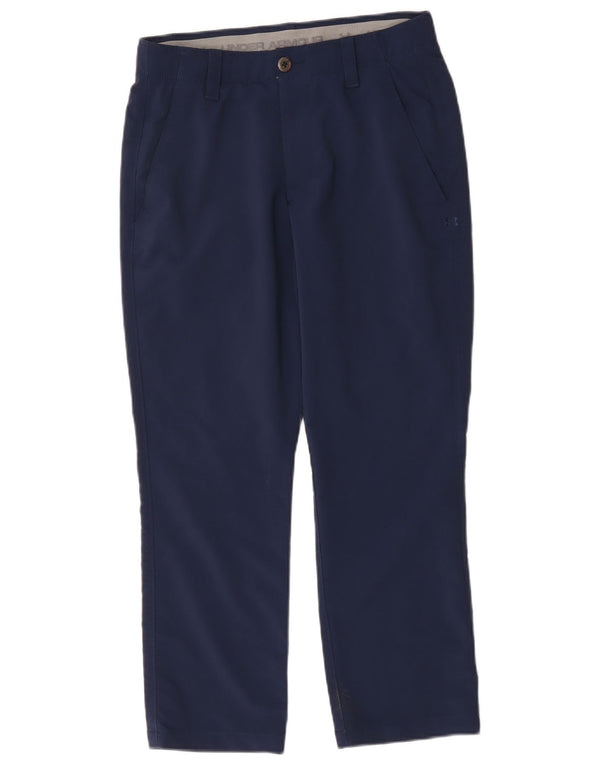 Under Armour Herren Straight Chino Hose W30 L27 Marineblaues Nylon