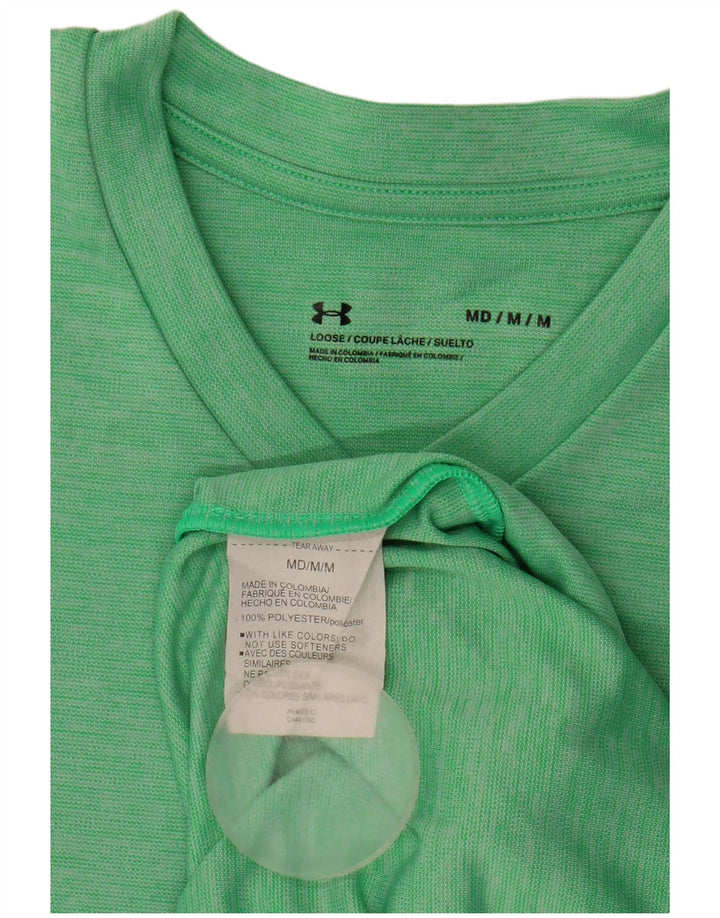 Under Armour Herren T-Shirt Top Mittelgrünes Polyester