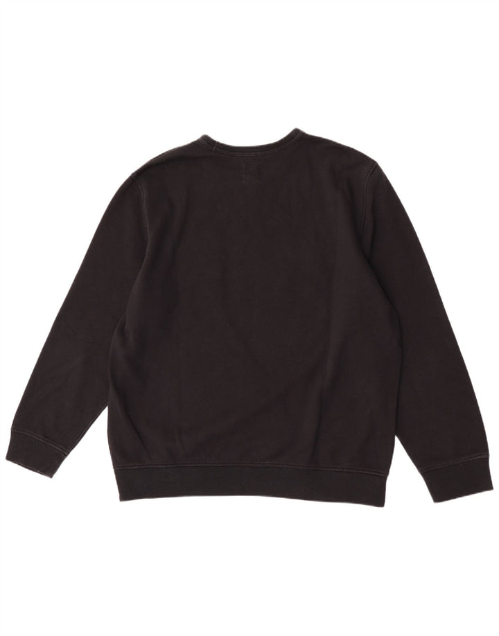 Gap Herren Grafik-Sweatshirt-Pullover XL aus schwarzer Baumwolle