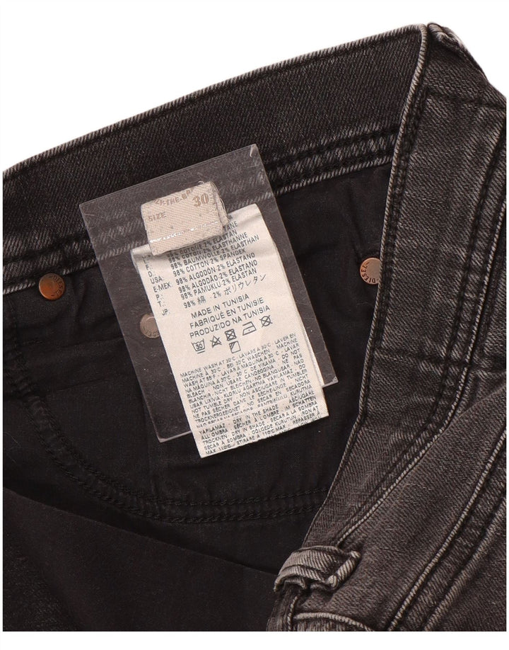 Diesel Herren Tepphar Slim Jeans W30 L31 Graue Baumwolle