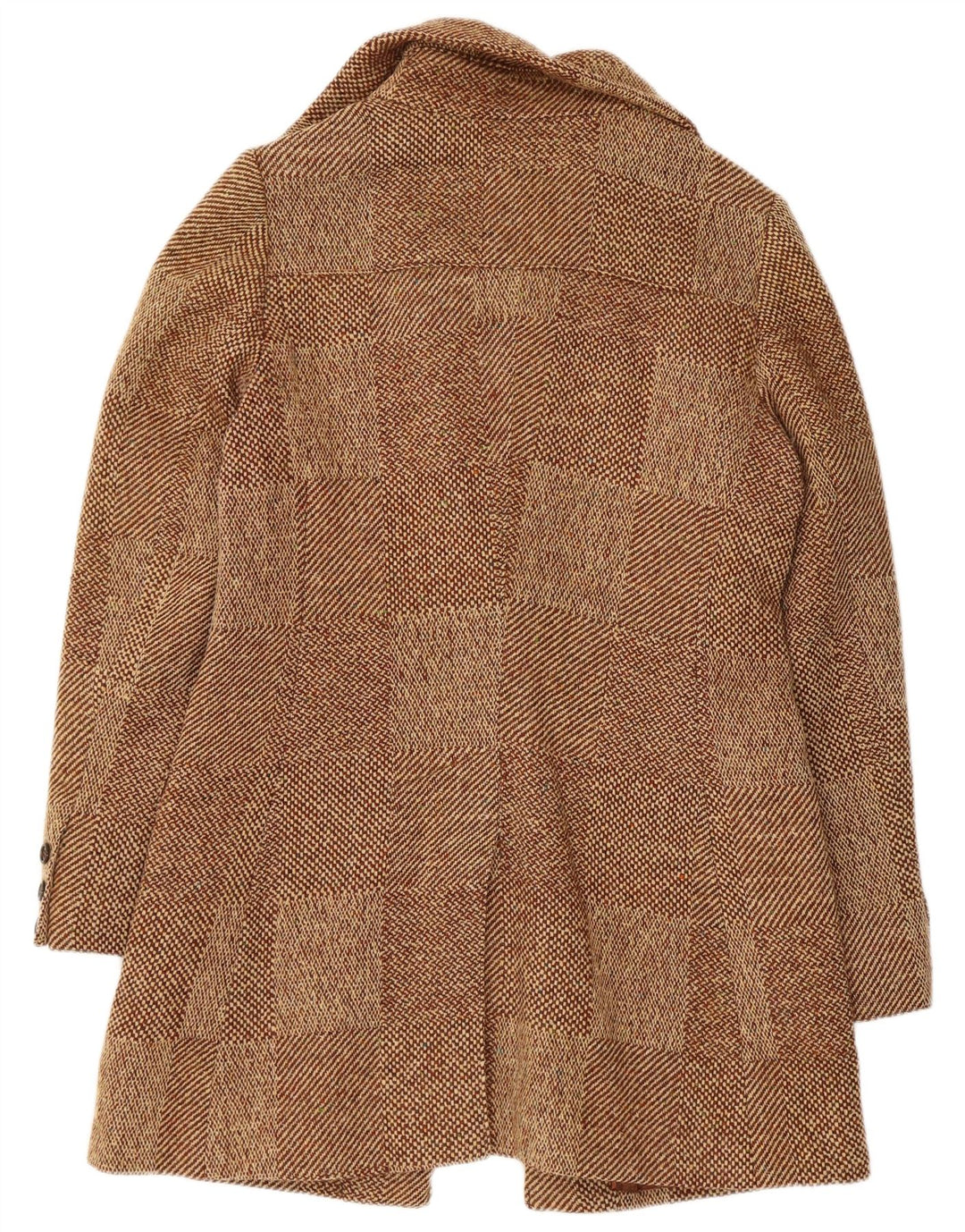 Daniel Hechter Damen Mantel UK 8 Small Brown Check