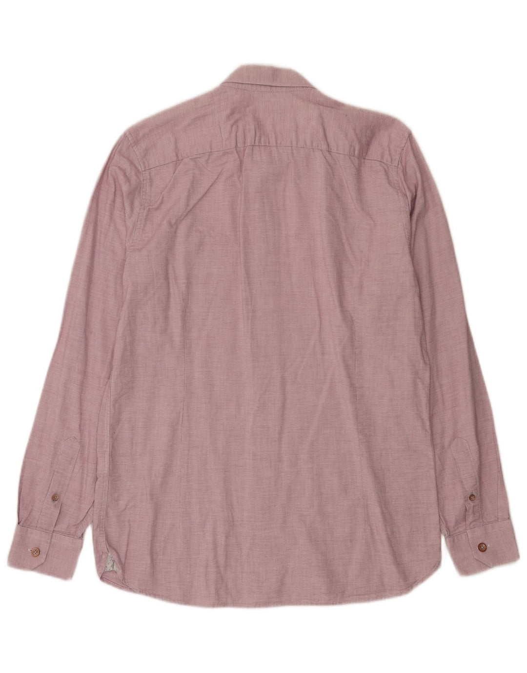 Ted Baker Herrenhemd, Größe 3, mittelrosa, Baumwolle