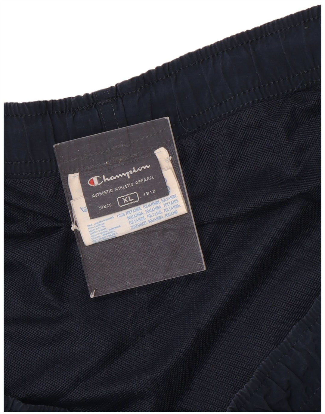 Champion Herren Badeshorts XL Marineblau Polyamid