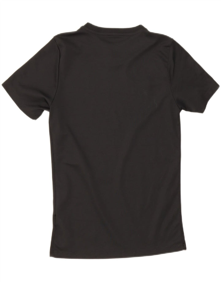 Nike Herren Dri Fit T-Shirt Top Small Schwarz Polyester