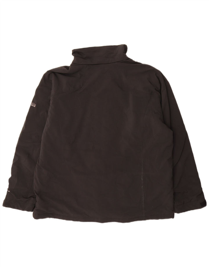 Columbia Herren Windjacke UK 42 XL Schwarz Polyester