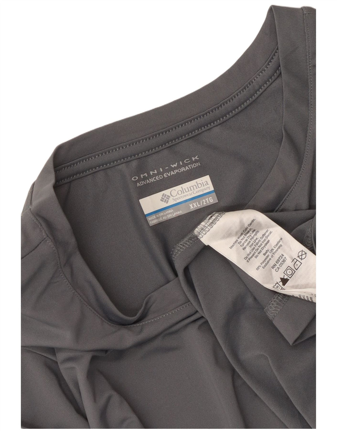 Columbia Herren Omni-Wick Top Langarm 2XL Grau Polyester