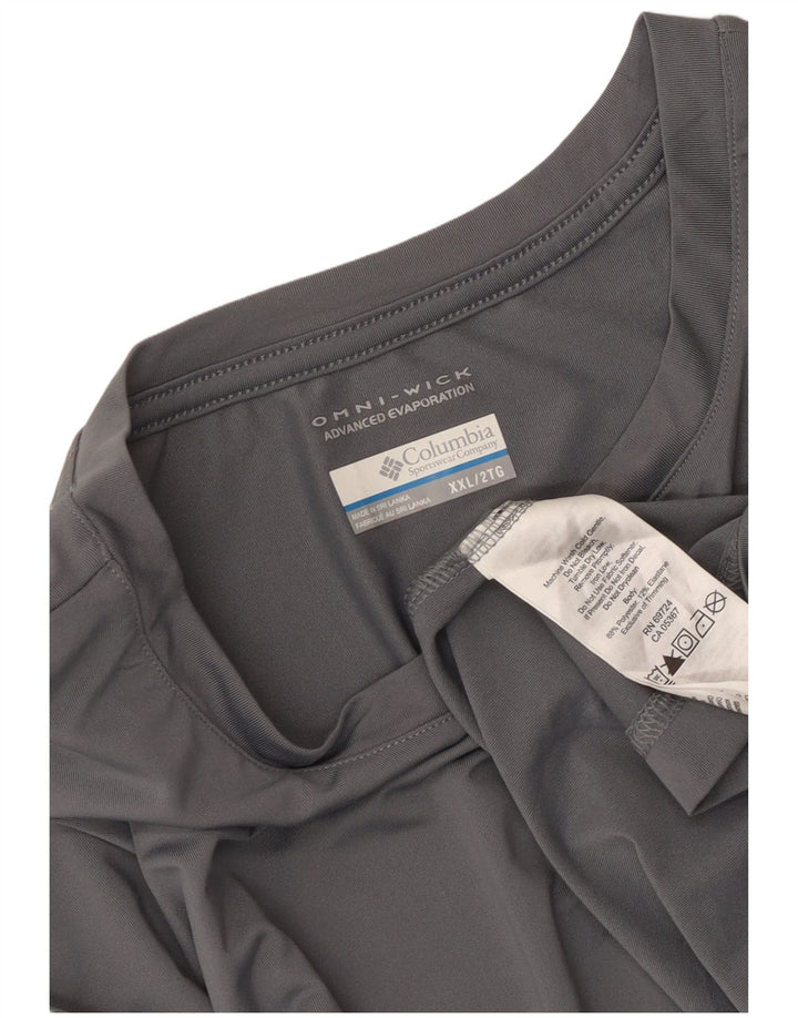 Columbia Herren Omni-Wick Top Langarm 2XL Grau Polyester