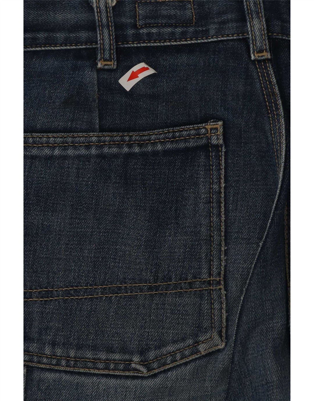 Gas Herren Straight Jeans W29 L33 Blaue Baumwolle