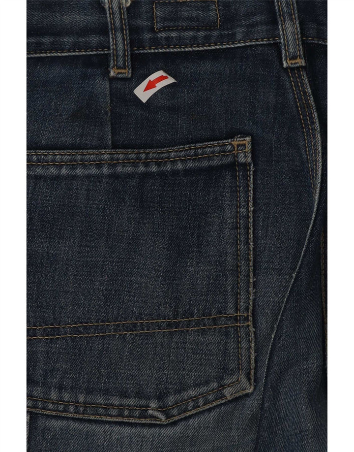 Gas Herren Straight Jeans W29 L33 Blaue Baumwolle
