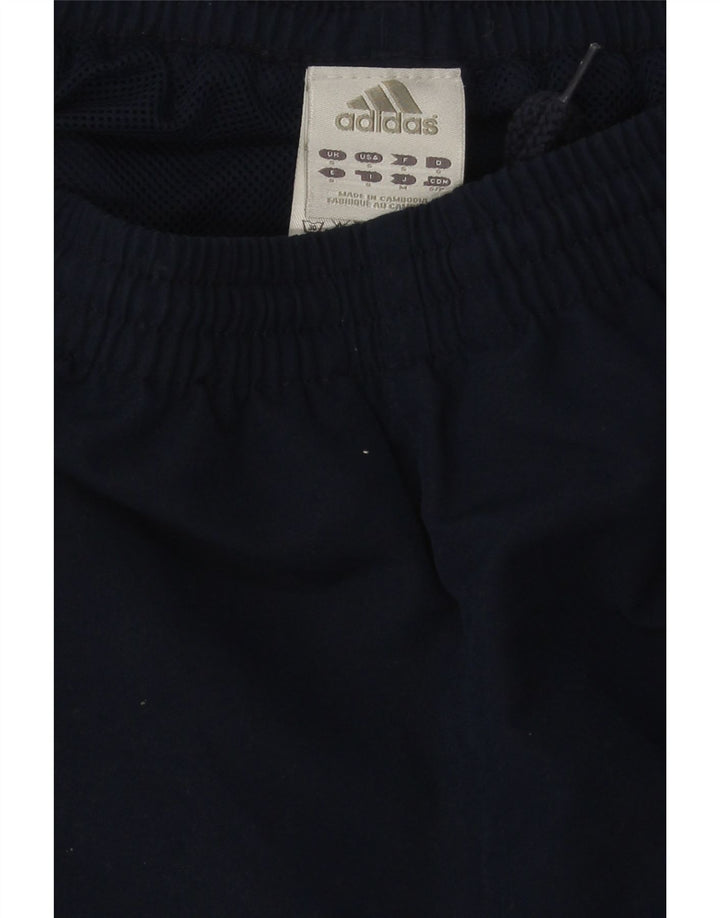 ADIDAS Mens Tracksuit Trousers Joggers Small  Navy Blue Polyester Vintage Adidas and Second-Hand Adidas from Messina Hembry 