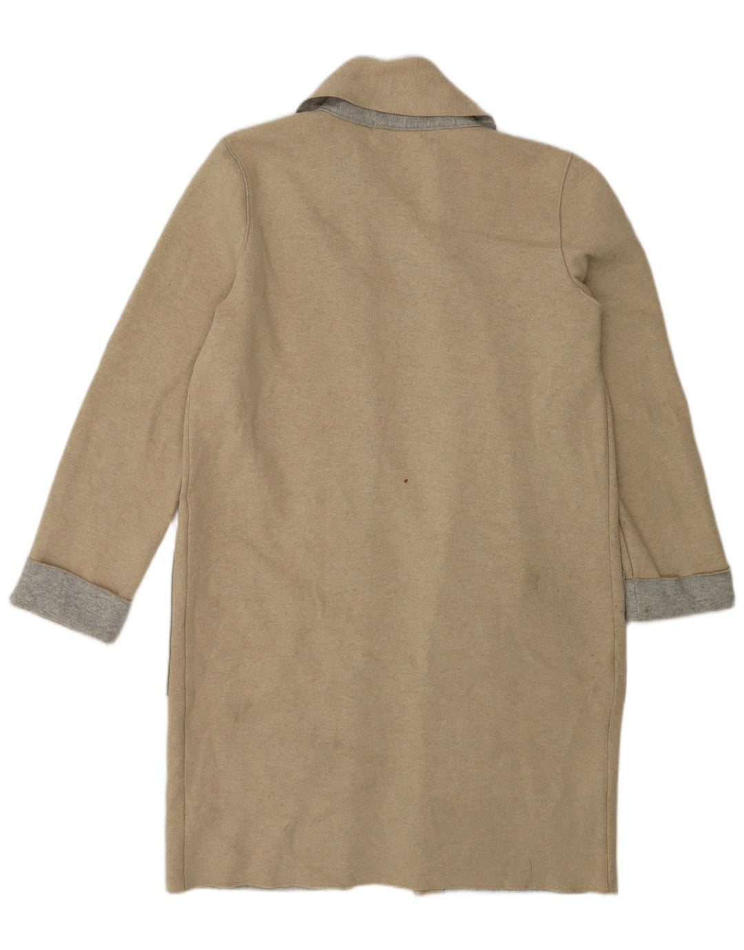 Marks & Spencer Offener Damenmantel UK 14 Mittelgraues Polyester