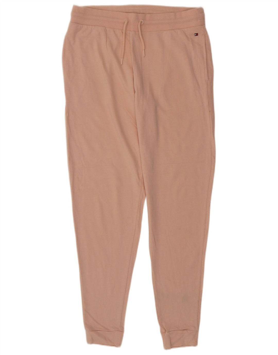 TOMMY HILFIGER Damen Trainingshose Jogger UK 14 Große rosa Baumwolle