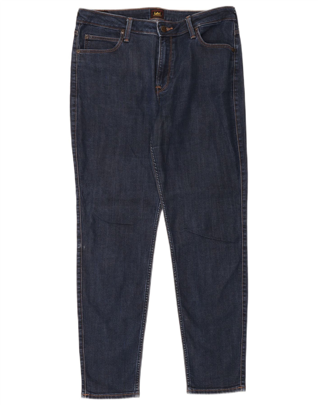 Lee Damen Scarlett High Skinny Jeans W32 L31 Blaues Lyocell