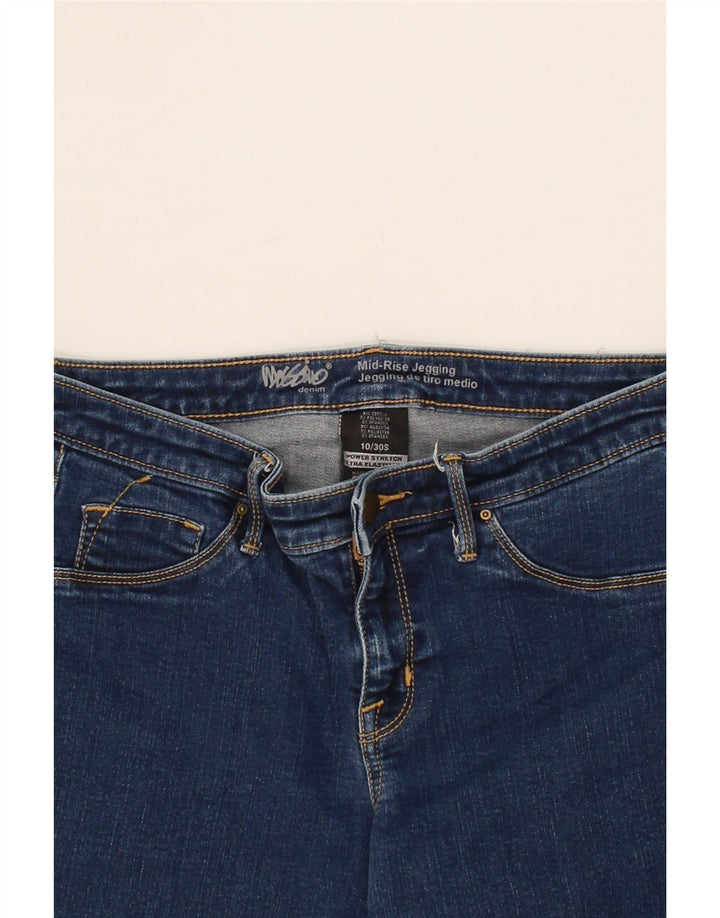 MOSSIMO Womens Stretch Mid Rise Jegging Jeans US 10 Large  W30 L26  Blue Vintage Mossimo and Second-Hand Mossimo from Messina Hembry 