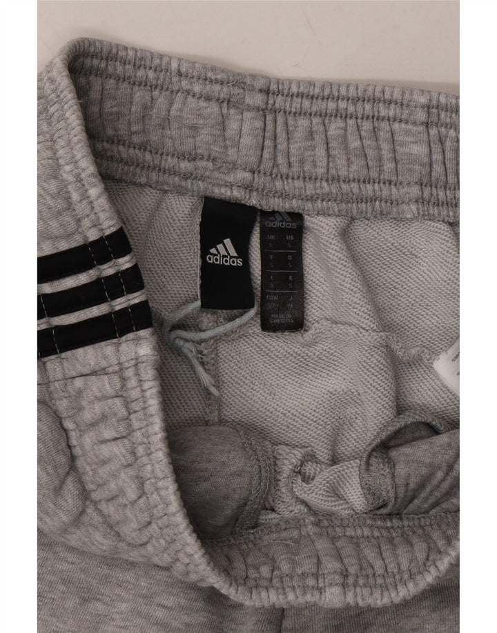 ADIDAS Womens Tracksuit Trousers UK 10 Small  Grey Cotton Vintage Adidas and Second-Hand Adidas from Messina Hembry 
