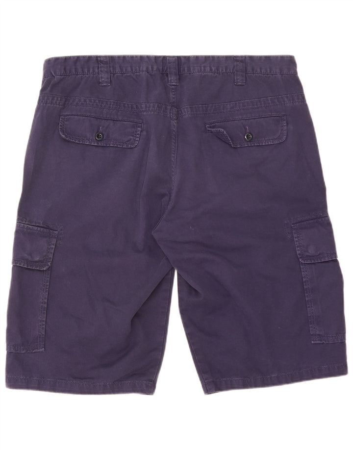 Gant Herren Cargoshorts W38 XL Marineblaue Baumwolle