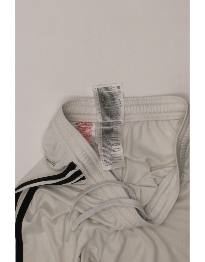 ADIDAS Boys Juventus Sport Shorts 11-12 Years  White Polyester Vintage Adidas and Second-Hand Adidas from Messina Hembry 