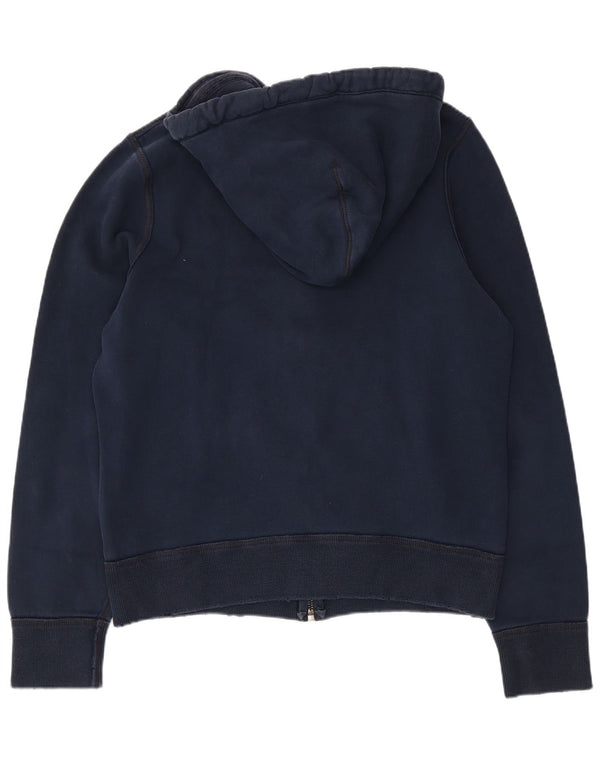 Abercrombie & Fitch Damen Muscle Zip Hoodie Pullover UK 18 XL Marineblau