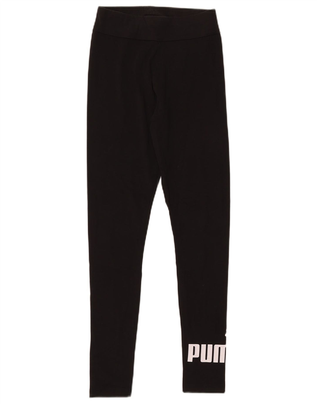 Puma Damen Graphic Leggings UK 8 Small Schwarz