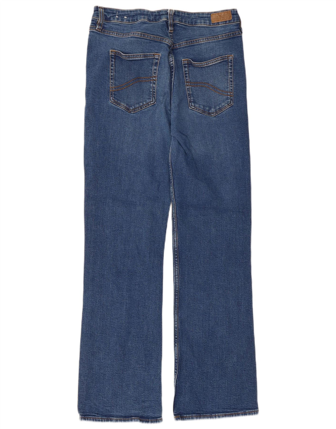 Fat Face Damen Bootcut-Jeans UK 12 Medium W30 L29 Blaue Baumwolle