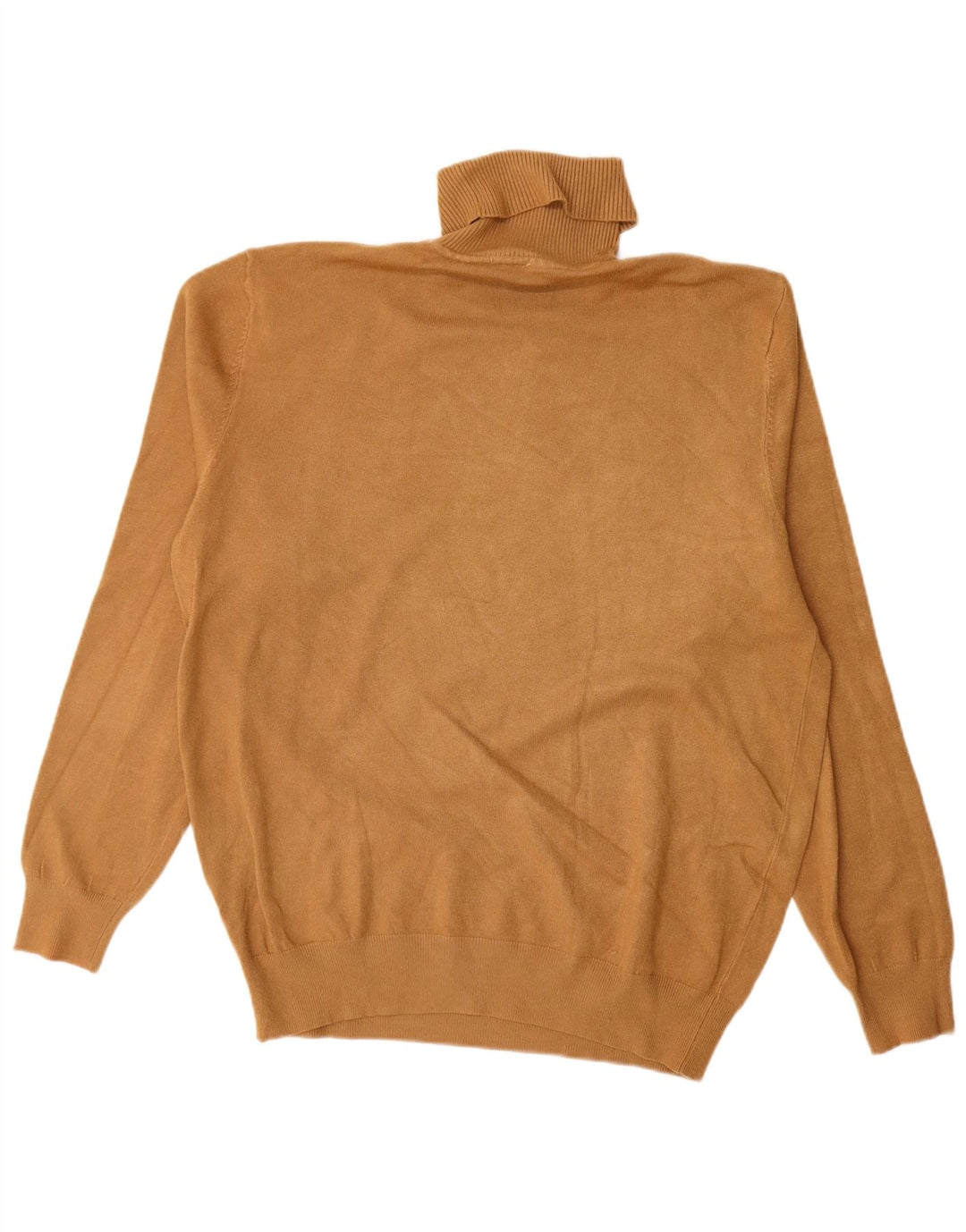 Vintage Herren Rollkragenpullover Pullover XL Beige