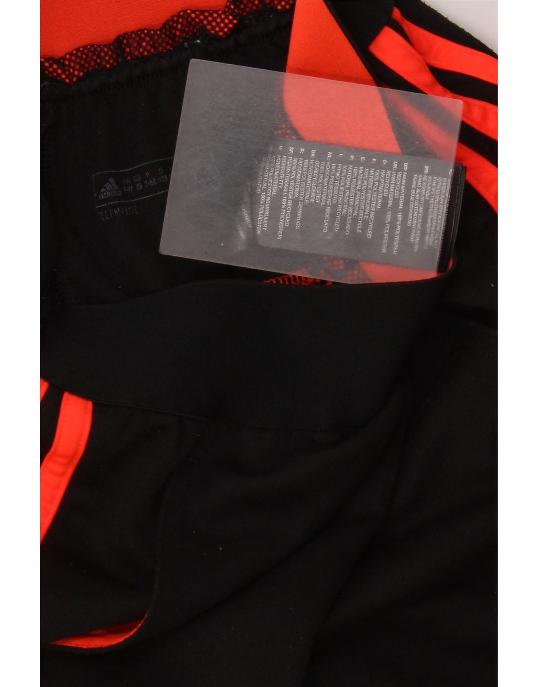 Adidas Jungen Climalite Trainingshose 7–8 Jahre, schwarzes Polyester