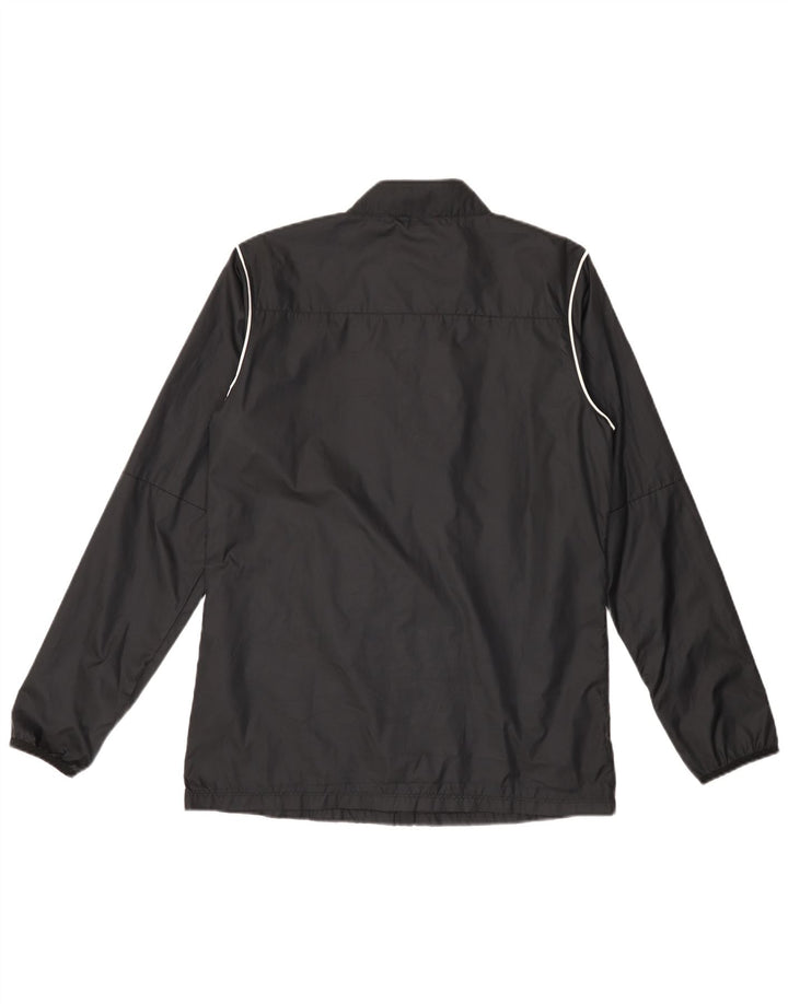 Nike Herren-Trainingsanzug-Oberjacke, Mittelschwarzes Polyester